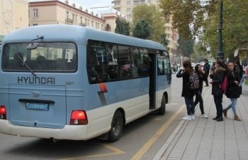 Azərbaycanda bəzi yerlərdə ictimai nəqliyyatın hərəkəti dayandırılacaq