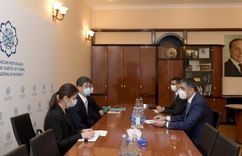 Nazir Ramin Quluzadə Yaponiyanın yeni səfirinə Ermənistanın Azərbaycana qarşı son hərbi təxribatları barədə danışıb