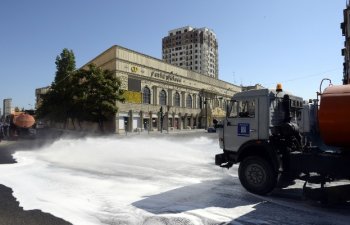 Bakıda 2 gün dezinfeksiya işləri aparılacaq