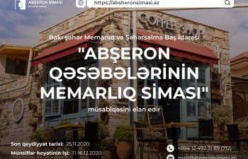 Bakının 3 qəsəbəsinin memarlıq planlaşdırılması üzrə müsabiqə elan edilib