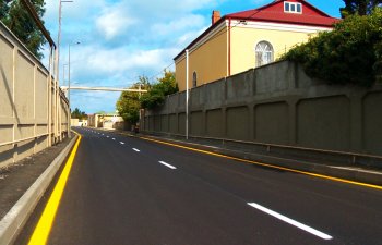 Hacı Zeynalabdin Tağıyev küçəsi əsaslı şəkildə təmir olundu