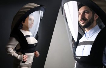 Koronavirusdan qorunmaq üçün xüsusi dəbilqə ixtira edildi