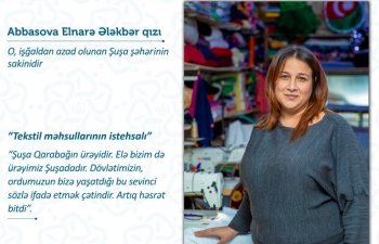 Doğma Şuşaya kiçik biznes sahibləri kimi qayıdacaqlar