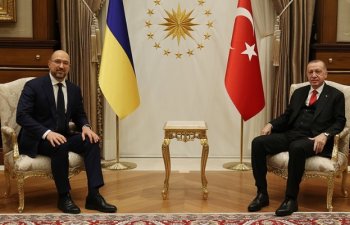 Ərdoğanın Ukrayna Baş naziri ilə azad ticarət zonası haqqında sazişin müzakirəsi