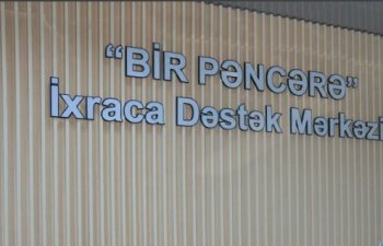 “Bir Pəncərə” İxraca Dəstək Mərkəzi vasitəsilə 165,5mln  dollar dəyərində ixrac həyata keçirib