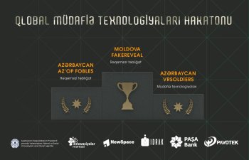 Azərbaycan komandası  “Qlobal MüdafiəTexnologiyaları Hakatonu” da 2-ci yerə  layiq görülüb