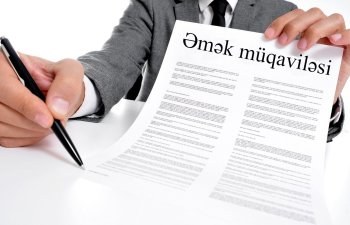İşçilərlə əmək müqaviləsi bağlamaq işəgötürənin vəzifəsidir