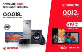 Sevdiyin texnologiya bizdə sərfəlidir!