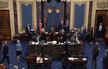 Trampın tərəfdarları Konqresin binasına daxil oldu - CANLI YAYIM