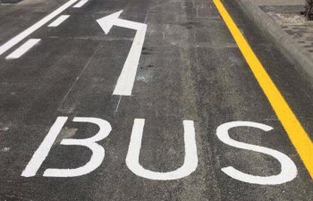 Daha iki prospekt və bir küçədə avtobus zolağı təşkil edilib