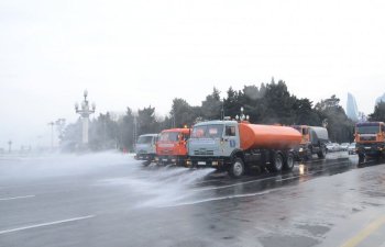Bakıda gücləndirilmiş dezinfeksiya işləri həyata keçiriləcək