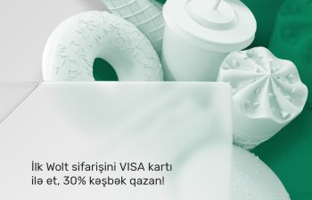 “Wolt”dan sifariş etmək üçün daha bir səbəb – 30% kəşbək!