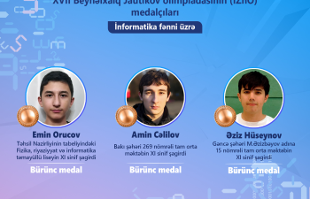 Azercell-in dəstəklədiyi məktəblilərdən 2021-ci ildə ilk uğur