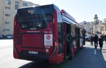 Bu istiqamətdə avtobusların hərəkəti müvəqqəti dəyişdiriləcək