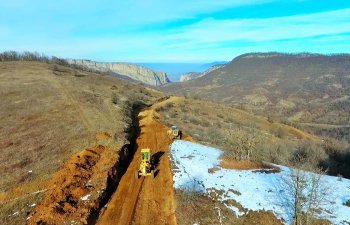 “Zəfər yolu” sentyabr ayınadək asfaltlanaraq istifadəyə veriləcək