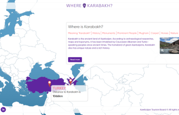 Azərbaycan Turizm Bürosu “Where is Karabakh” platormasını istifadəyə verib