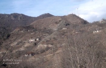 Kəlbəcərin Comərd kəndindən videogörüntülər