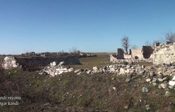 Füzulinin Zərgər kəndindən VİDEOGÖRÜNTÜLƏR