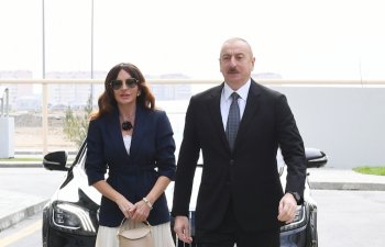 Prezident və xanımı xəstəxananın AÇILIŞINDA