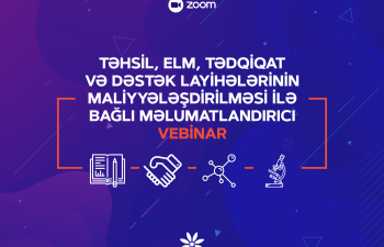 KOB subyektləri üçün dəstək layihələrinin maliyyələşdirilməsi ilə bağlı  vebinar