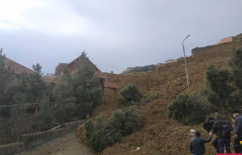 ETSN: Badamdarda sürüşmə ərazisində gərginlik qalmaqdadır