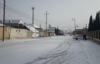 Şimal bölgəsində temperatur mənfi 14 dərəcəyədək enib