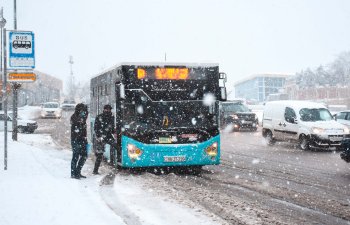 Bakıda avtobusların hərəkət edə bilmədiyi istiqamətlər açıqlandı - SİYAHI