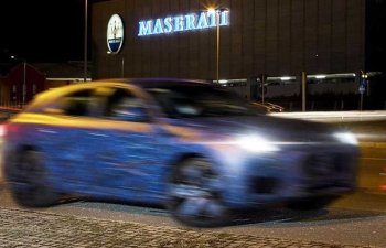 Maserati modelinin yeni görüntüləri təqdim olunub - FOTO