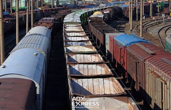 Dəmir yolları ilə ötən il 14 milyon tondan çox yük daşınıb