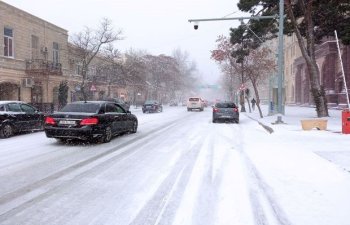 Hava şəraiti ilə əlaqədar olaraq əsas avtomobil yollarının VƏZİYYƏTİ