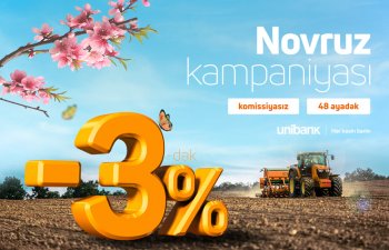 Unibankdan biznes sahibləri üçün yeni kampaniya: 3%-dək endirim, komissiya 0%