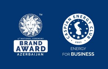 Caspian Energy Club beşinci “Brand Award Azerbaijan” milli mükafatına start verir