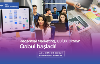 IBA Tech Akademiyasına qəbul başladı