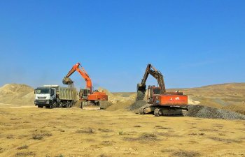 Müasir turizm infrastrukturuna gedən yeni avtomobil yolu inşa edilir