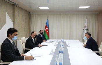 Qoşqar Təhməzli Veysəloğlu Şirkətlər Qrupunun rəhbərini qəbul edib