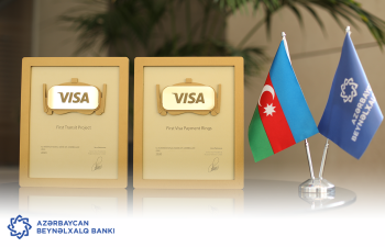 VISA Azərbaycan Beynəlxalq Bankını 2 dəfə mükafatlandırdı