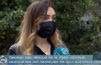 Dələduzlar indi də bu üsulla bank kartlarından oğurluq etməyə çalışır - Video