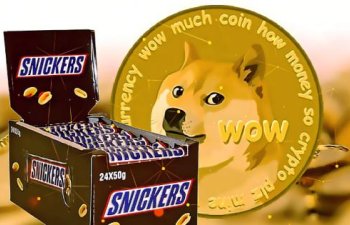 Snickers Dogecoin-ə dəstək verdi