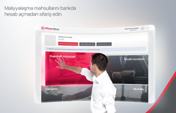 Kapital Bank kiçik və orta sahibkarlara maliyyələşmə üçün onlayn sifariş xidmətlərini təklif edir