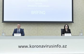 Operativ qərargah brifinq keçirir - VİDEO