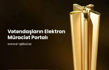 “Vətəndaşların elektron müraciəti portalı” beynəlxalq müsabiqədə 1-ci yerə layiq görüldü