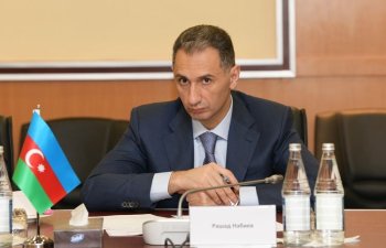 Rəşad Nəbiyev Moskvada “Roskosmos”-un baş direktoru ilə görüşüb