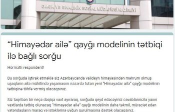 Valideyn himayəsindən məhrum uşaqların ailələrə verilməsi üçün yeni layihə başlayır
