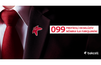 “Bakcell”dən 099 prefiksi ilə “xüsusi” və “eksklüziv” nömrələr