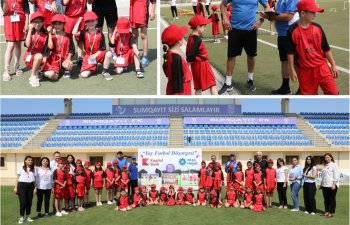 Kapital Bank-ın dəstəyi ilə “Yay Futbol Düşərgəsi” keçirilir