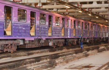Gələn həftə 4 metro qatarı Rusiyadan Bakıya çatdırılacaq