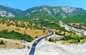 İsmayıllı rayonunda qədim tarixə malik kəndlərə aparan yollar yenidən qurulur