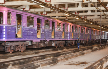 Bakı metrosu üçün istehsal olunan dörd qatar Bakıya çatdırılıb