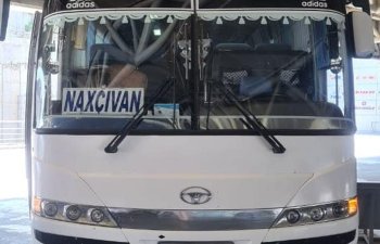 Bakıdan Naxçıvana ilk avtobus reysi yola salınıb