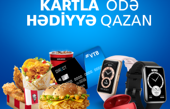 VTB (Azərbaycan) KFC ilə birlikdə Huawei-dən cihazlar bağışlayırlar